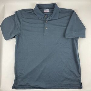 Grand Slam Polo Men XL Teal Green Short Sleeve Golf